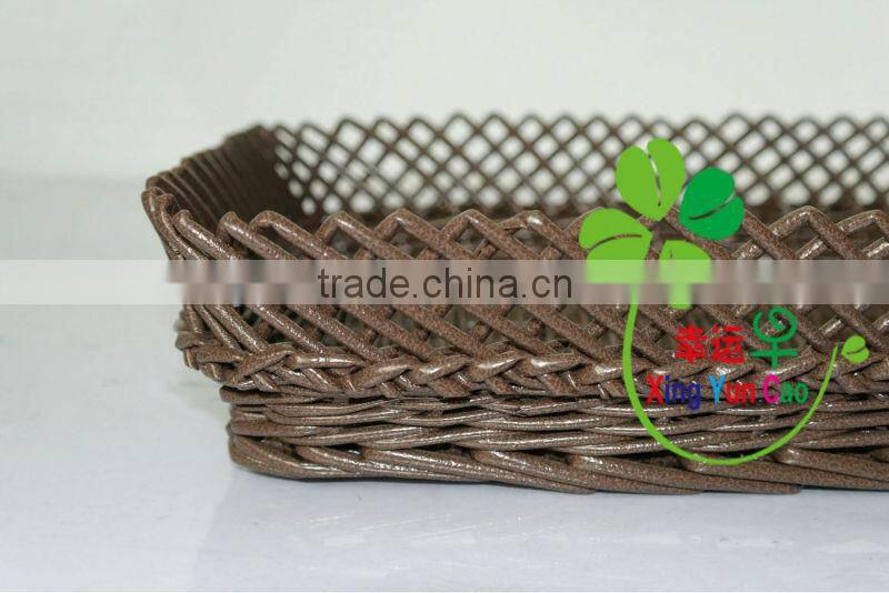 supermarket hotsale fruit wicker tray