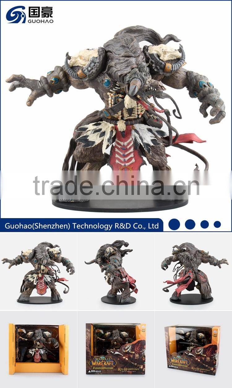 WOW Tauren Hunter Anime Action Figures Custom Deluxe collector resin figure