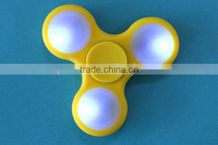 Promotional 608 Bearing Hand Fidget Spinner with led light