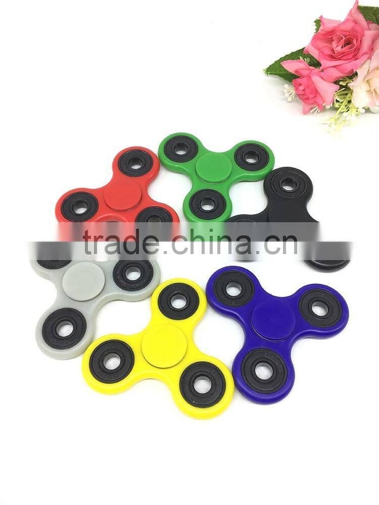 EDC Fidget Toy 608 bearing Tri angle 3 Bar Finger Hand Fidget Spinner Adult Causual Decompressive Toys Hand Spinner