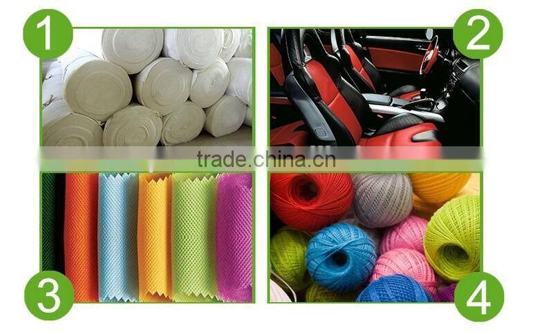 Hot sale 3D*64mm three-dimensional Colored 100% polyester material recycled polyester fiber
