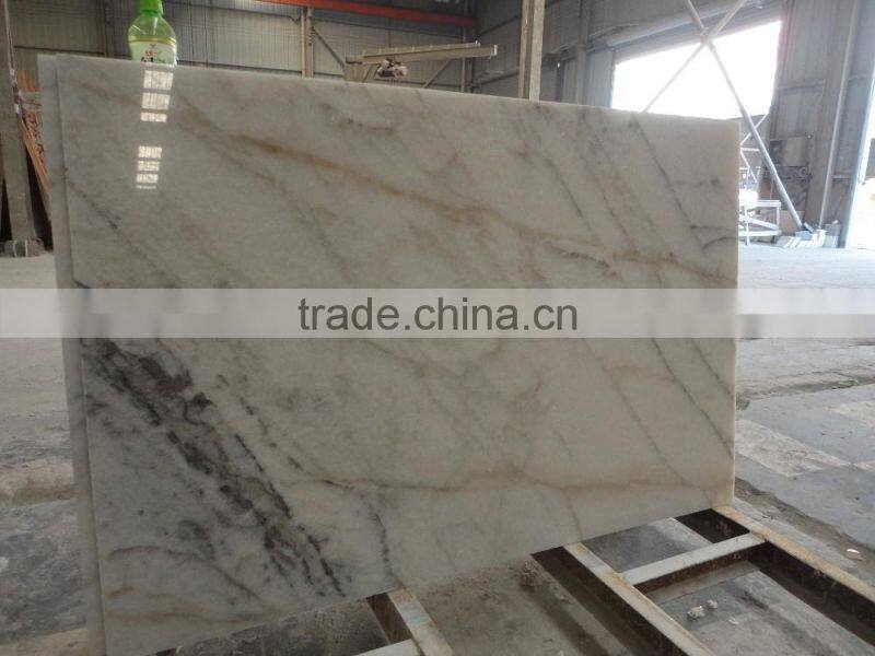 Cloudy Grey Onyx Marble White Marble Tile Price Marble Flooring Tile