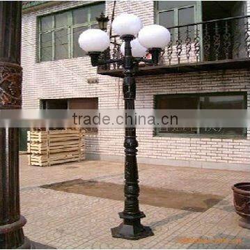 Low price casting lamp posts,metal casting posts for lights