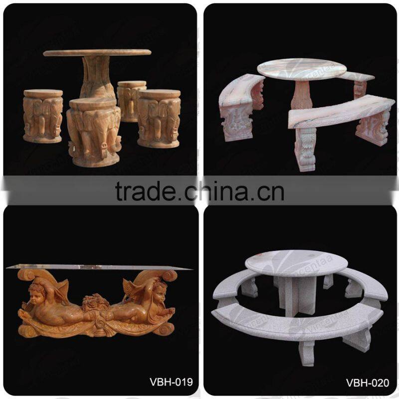 Hot Sale Marble Bench for Decoration VBC--001
