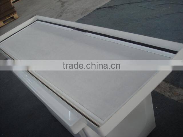 Fiberglass fish pond