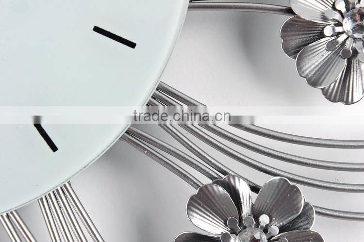 2017 Hot-selling metal decorative digital wall clock China