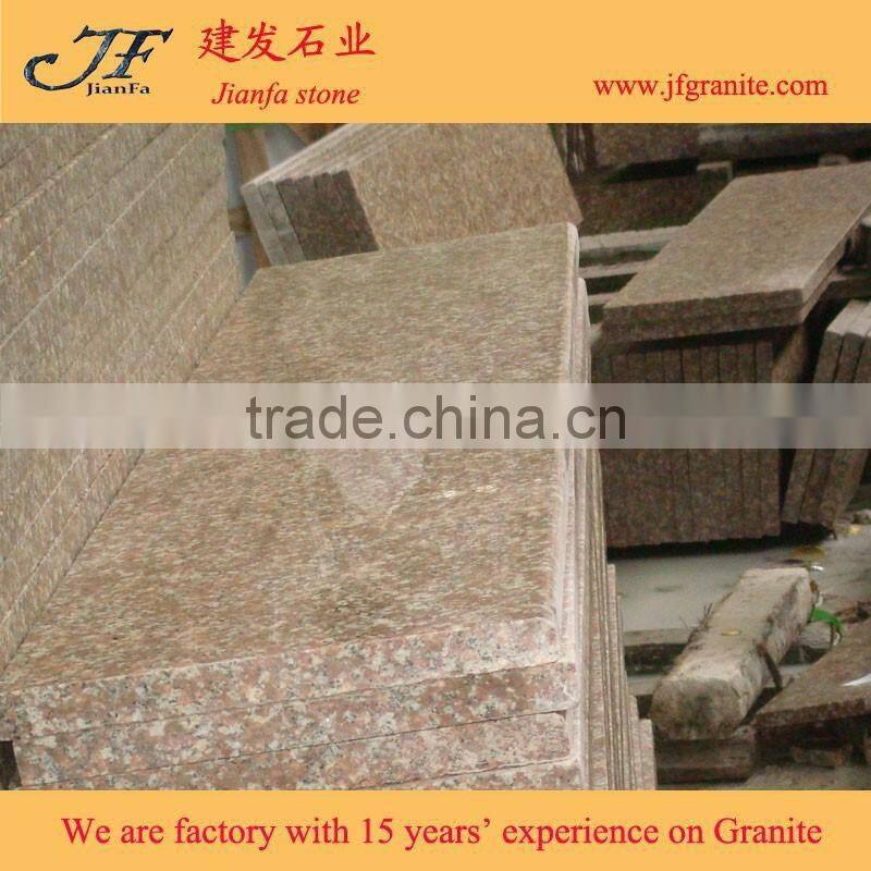 Superior Design Lowest Price Chinese Peach Red g687 granite Stairs Step