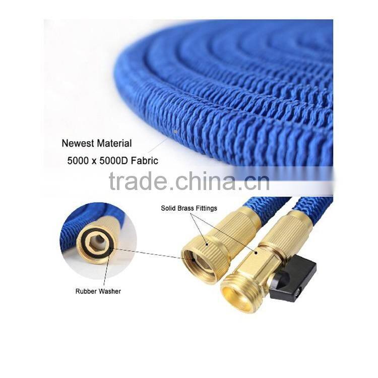 Blue color most strong dap cloth garden hose 75 FT