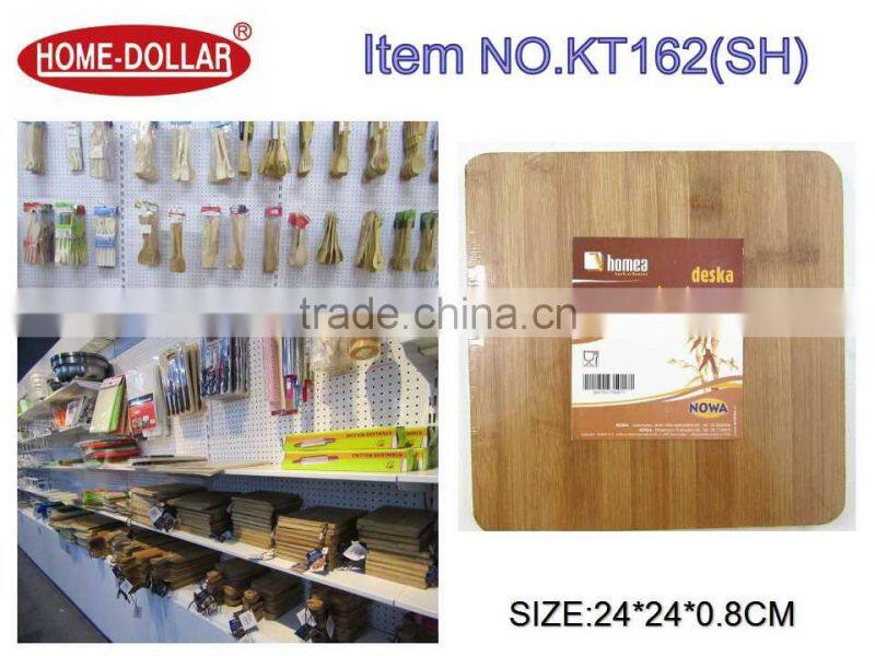 China reliable manufacturer natural solid Bamboo cutting board