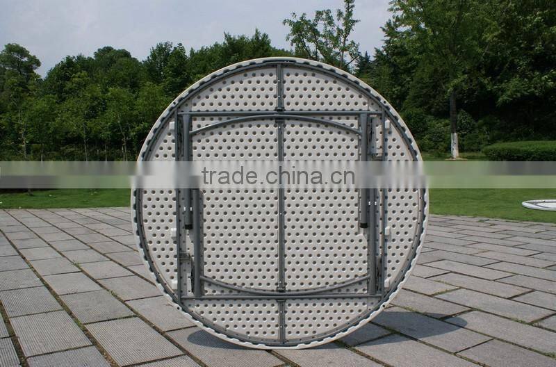 FTB-180R PLASTIC FOLDABLE OURDOOR ROUND TABLE