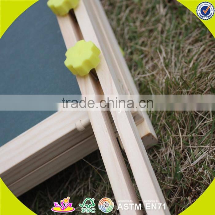 2017 wholesale baby wooden sketchpad toys mini kids wooden sketchpad toys, educational children wooden sketchpad toys W12B095