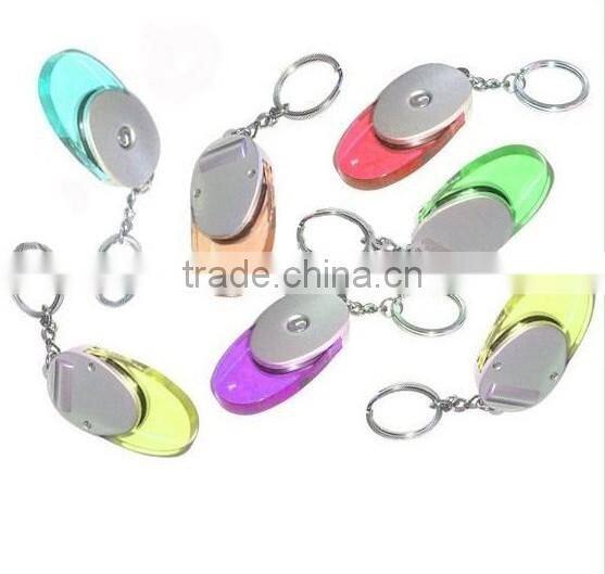 souvenir led flashlights keychain