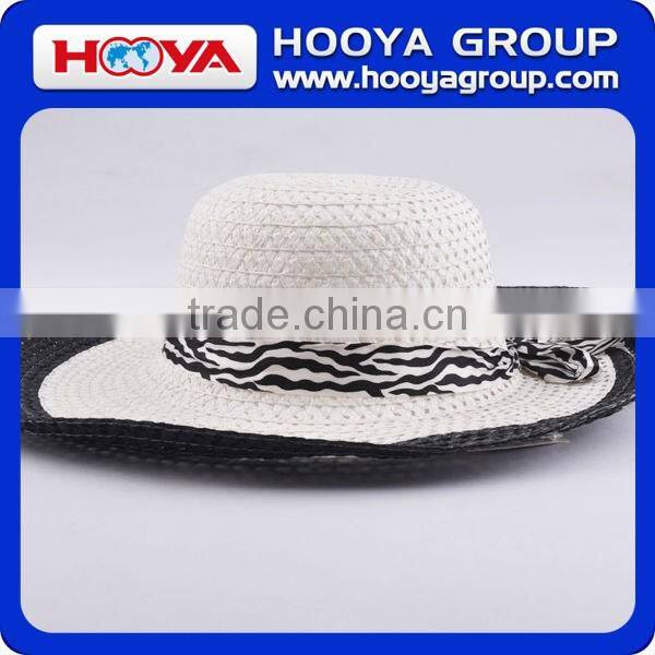 GS49871 Simple And Fashion Wholesale Summer Bulk Straw Cowboy Hats