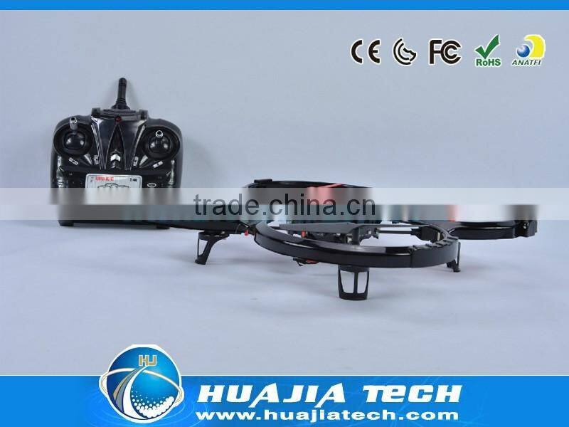 2.4G 4-axis outdoor UFO aircraft quadcopter model with light