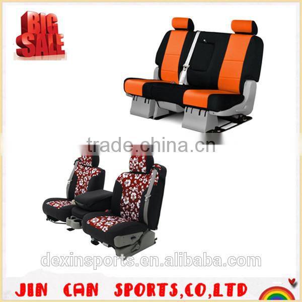 2014 China new design high quality red and black car seat cover