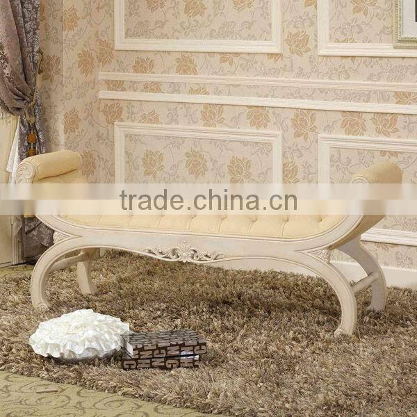 2013 new design european design wood bed stool