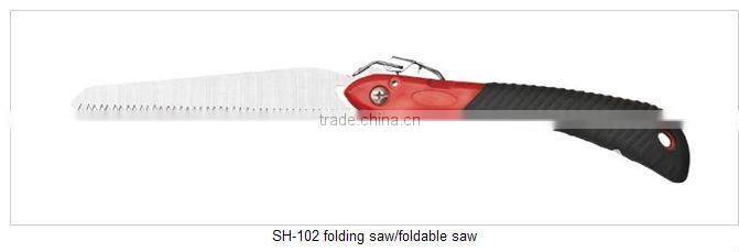 180MM steel FOLDING SAW with 2 color plastic handle