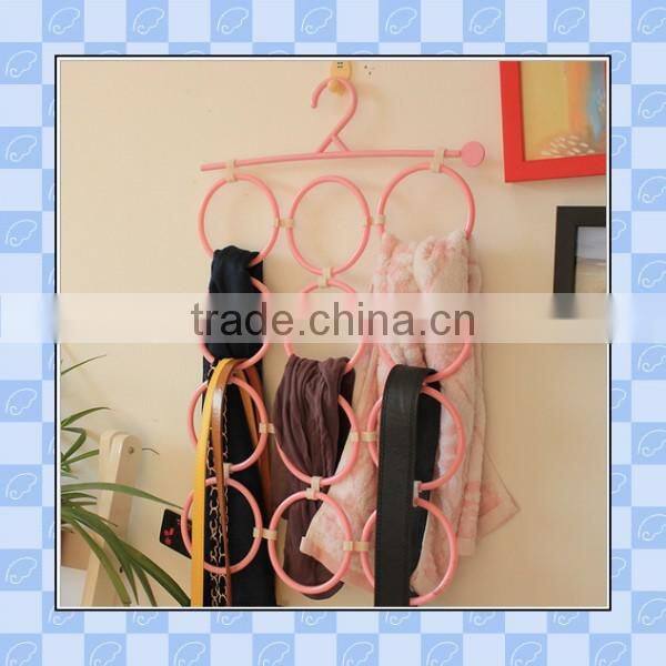customized wholesale new design high quality cheap plastic hanger for scarf/new design plastic hanger