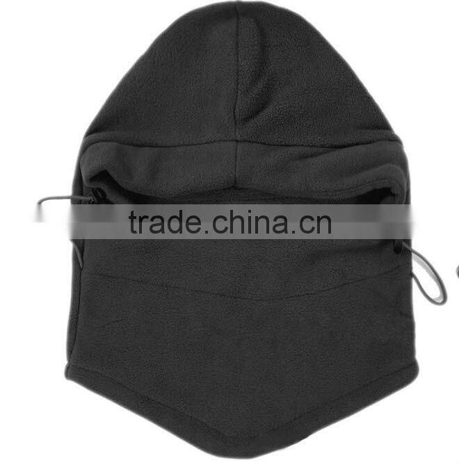 Fashion Autumn/winter Unique Fleece 6 in 1 Hood Face Swat Ski Mask Hats Skiing Cap Scarf