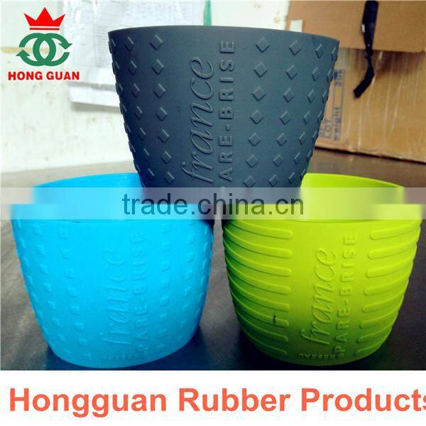 Colorful Heatproof Silicone Cup Sleeve/ Cup Holder