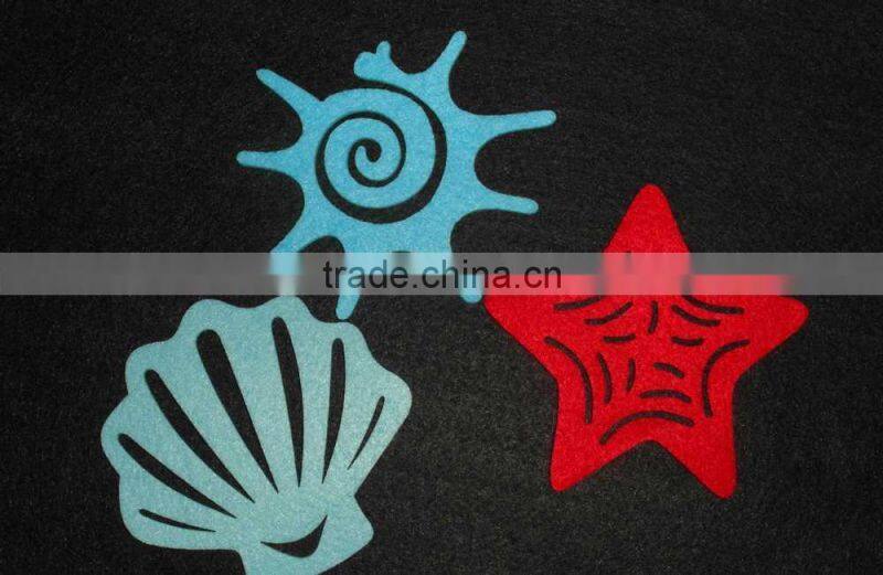 2017 new design non-woven cheap coaster for sale