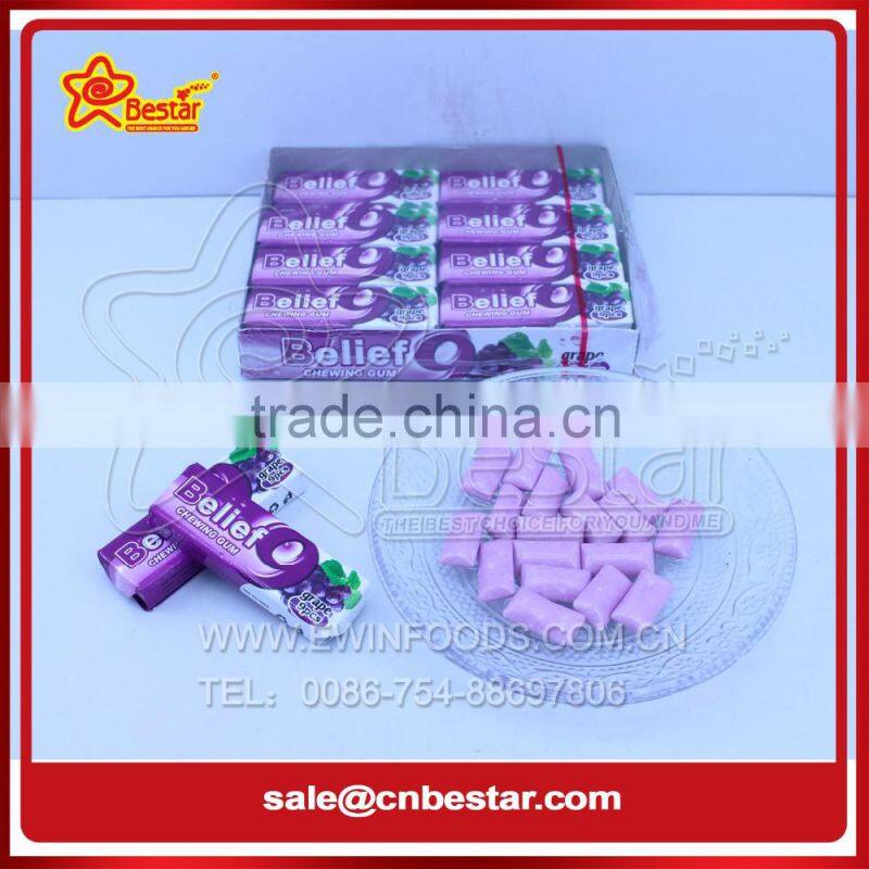 Grape Flavor Xylitol Chewing Gum