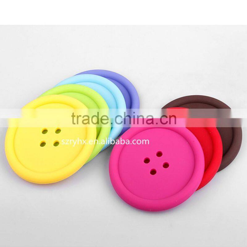 Heat Resistant Hot Pads Perfect Modern Home Decor Silicone Heat Resistant Coasters Cup Insulation Mat,