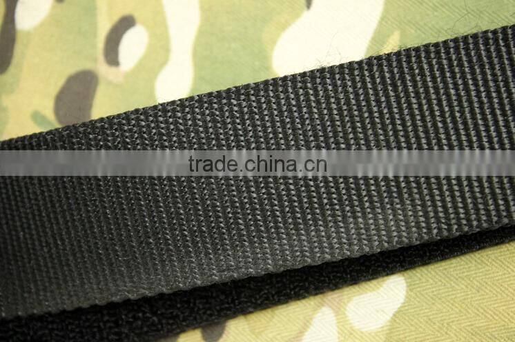 high quality black big D metal buckle military tactical combat belts