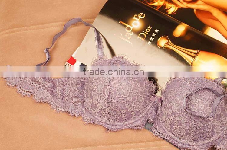 Ultra-thin mesh sexy model bra