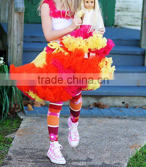 Baby Girls Christmas Pettiskirt Fluffy TuTu Skirts For Baby Girls