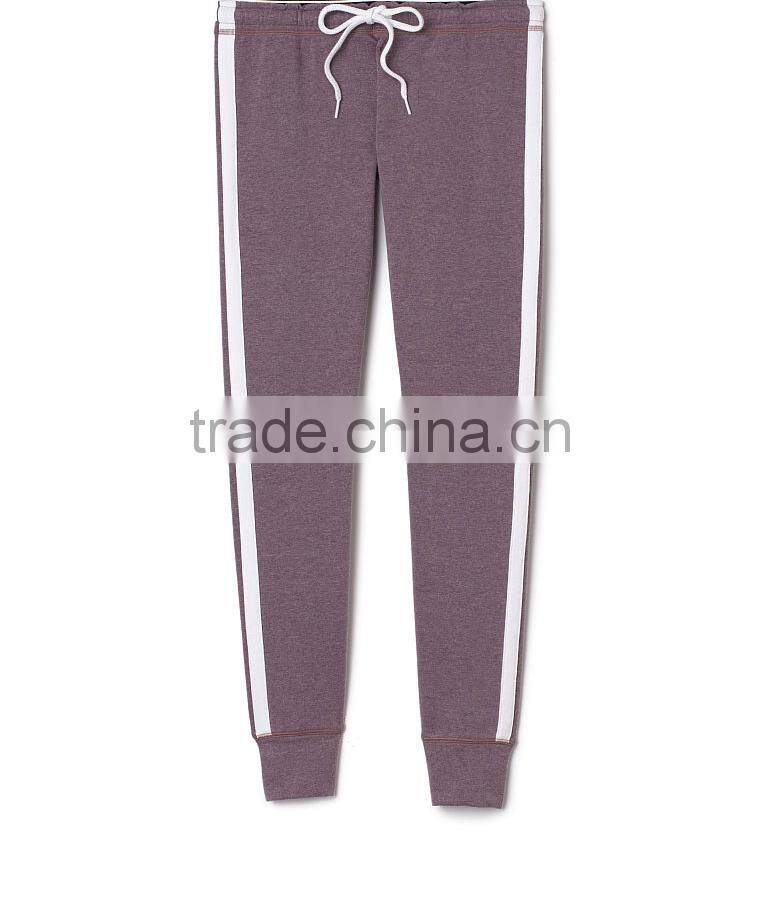 fitness yoga sport pant stripe running pant dri fit joggers