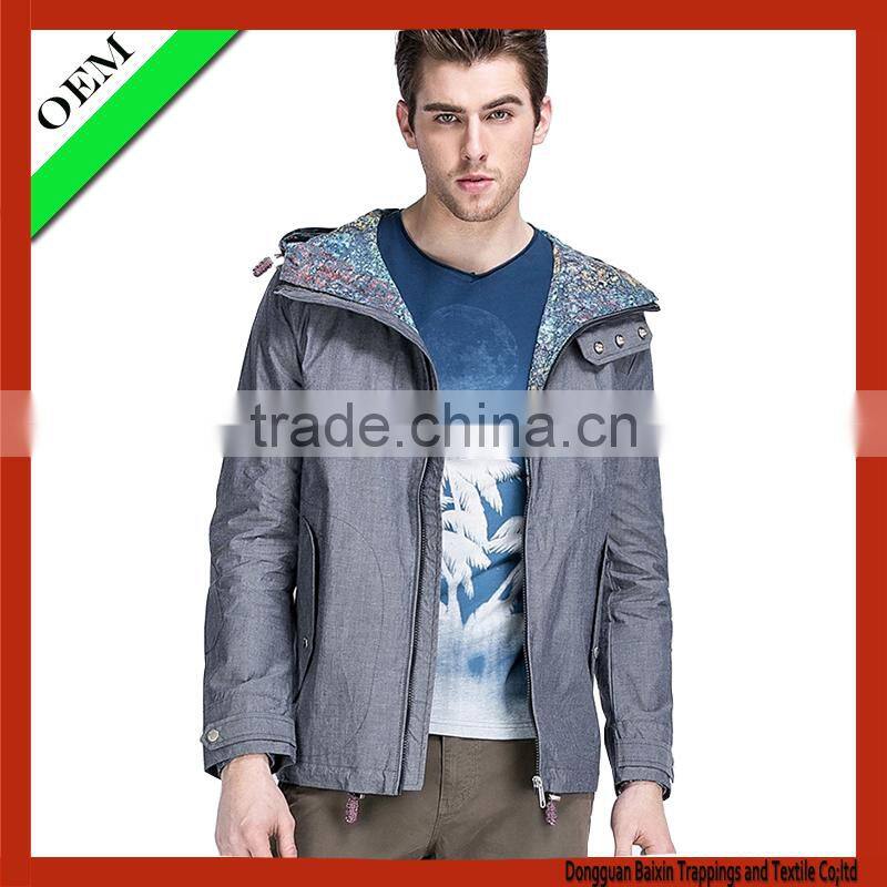OEM High quality fashion men Hoodie fashion jacket