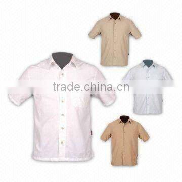 Quick Dry Outdoor Short-sleeve T-shirt, Available in Gray, White, Light, Blue, and Khaki