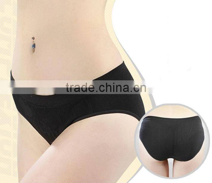 Factory Provide Latest Seamless Women Nylon Full Brief Girls Wearing Panty