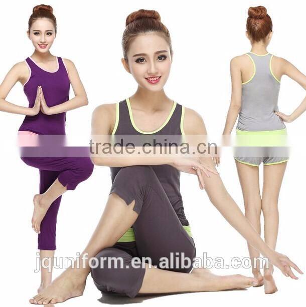 custom big 10% discount European Style chantilly and elegant yoga design fitness uniforms wholesale