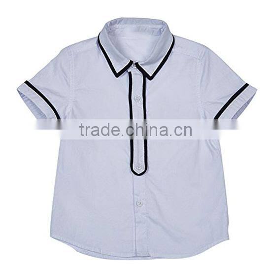 2017 new fashion short sleeve boys / girls shirt kids clothes