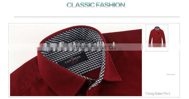 Yiwu clothing factory bulk supply mens heavy cotton corduroy shirts