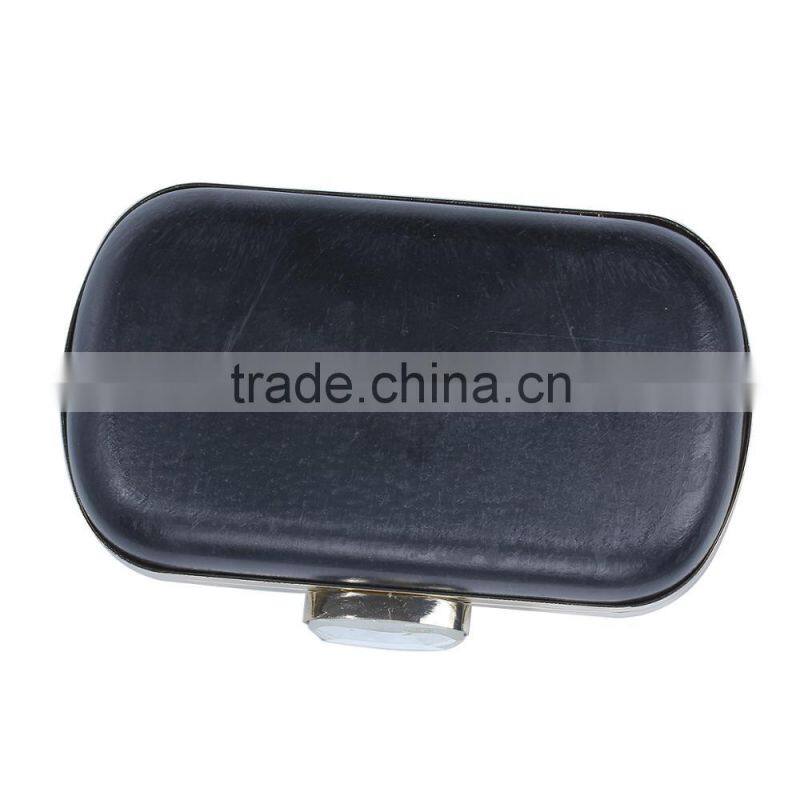 Iron Based Alloy Kiss Clasp Purse Frame Rectangle Clear Rhinestone Gold Plated Oval Faceted 16.3cm(6 3/8") x 10.8cm(4 2/8"), 1 P