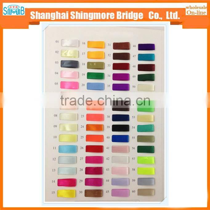 Textile factory hot wholesale satin ribbon for garment accessories, and gift packing