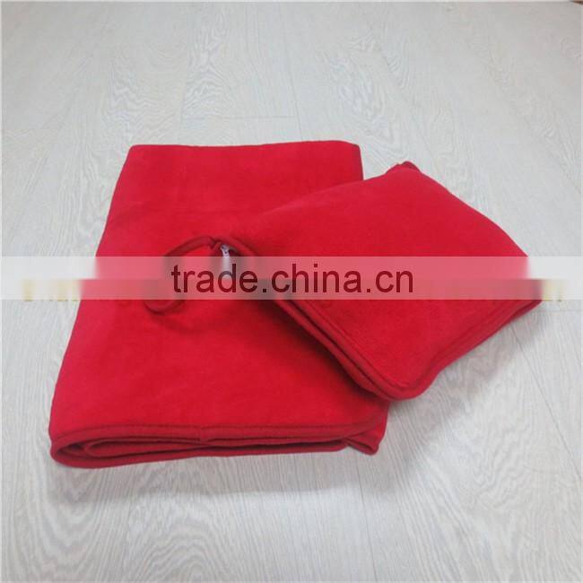100*70 Polar fleece baby mini blanket with Pillow Case