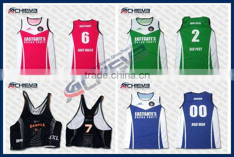 Latest male running singlet tshirt