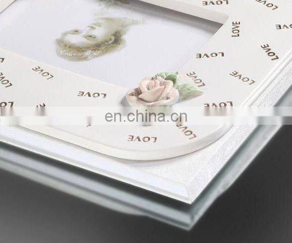 rose design Graceful signature guest book wedding gifts