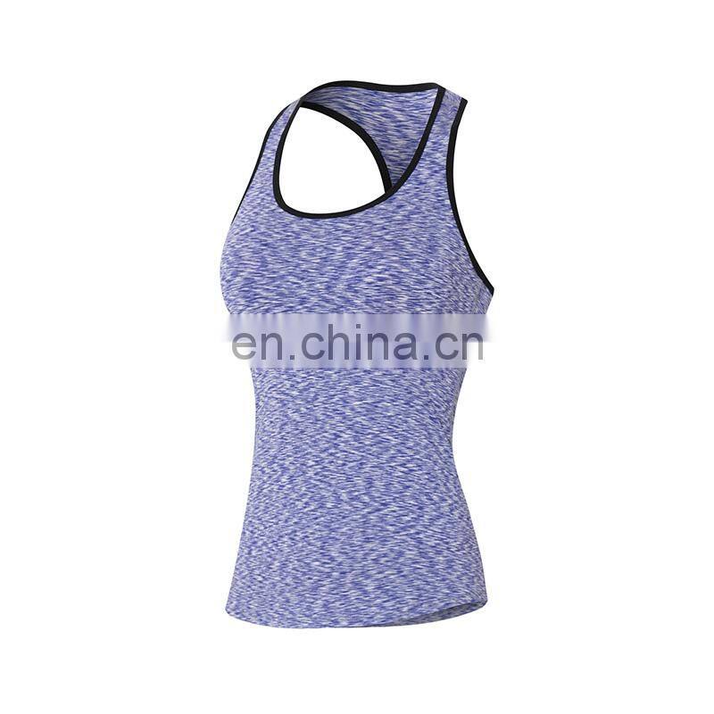 High grade good quality quick dry ladies dri fit tank tops in blulk wholesale compression tank top