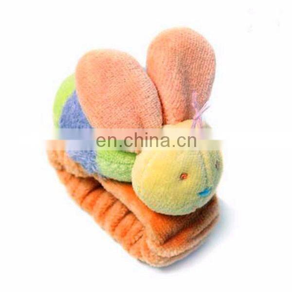 Newborn Baby Plush Wrist Toy Soft Animal Bracelet For Kids Wholesale