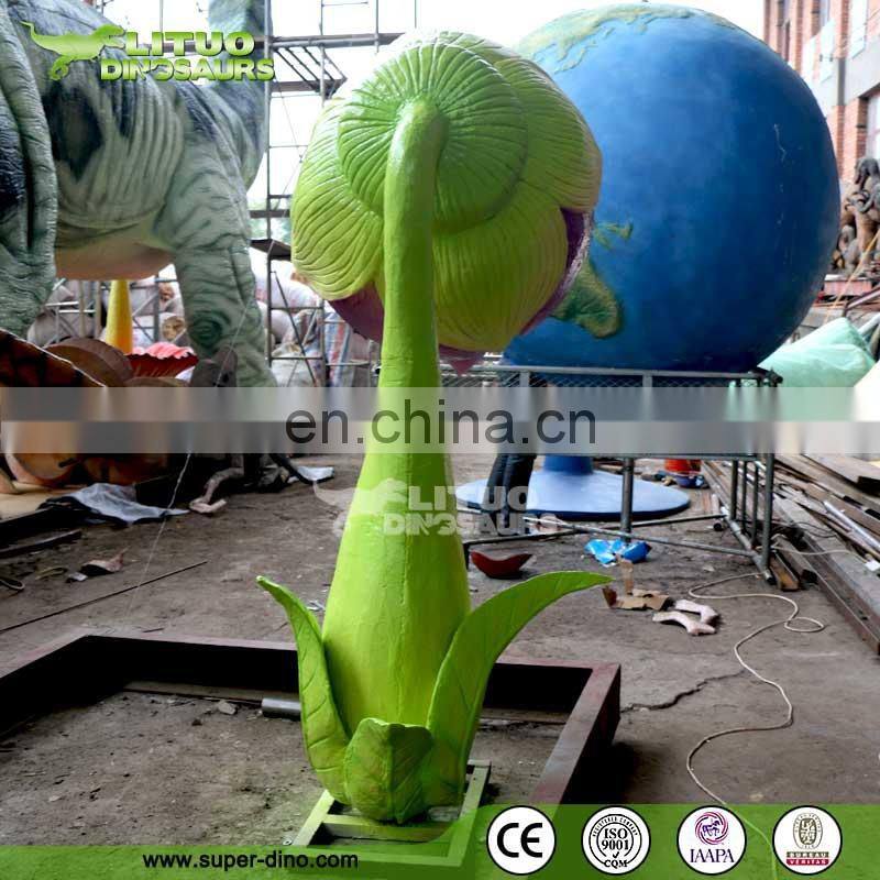 High Simulation Animatronic Flower for Theme Park Decoration