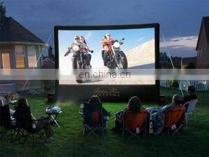 Watching video in the open air, inflatable video screen for party and promotion