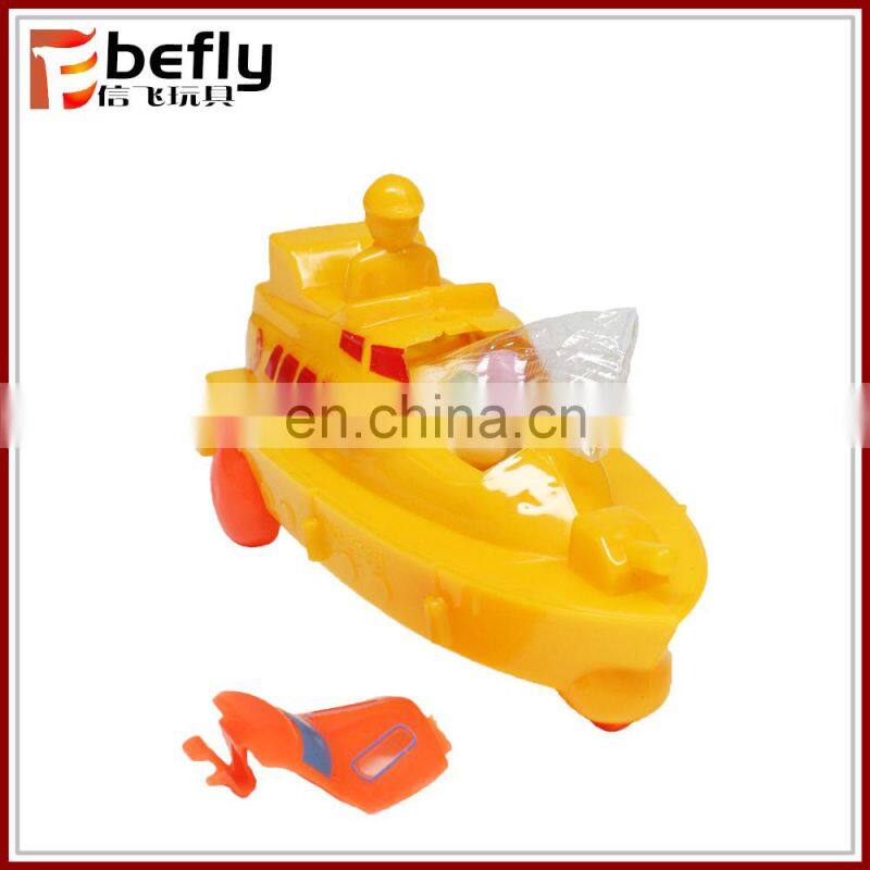 Shantou factory plastic variety blocks candy toys in egg
