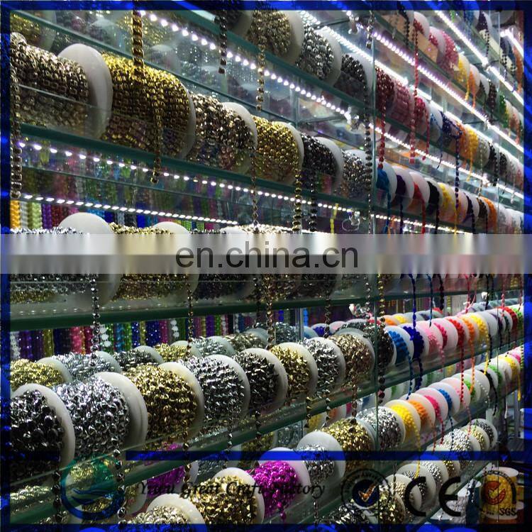 The new sapphire circular flocking cotton cords bead clothing decorative accessories
