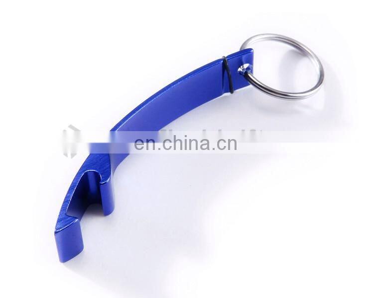 2016 high quality unique custom metal bottle opener with keychain