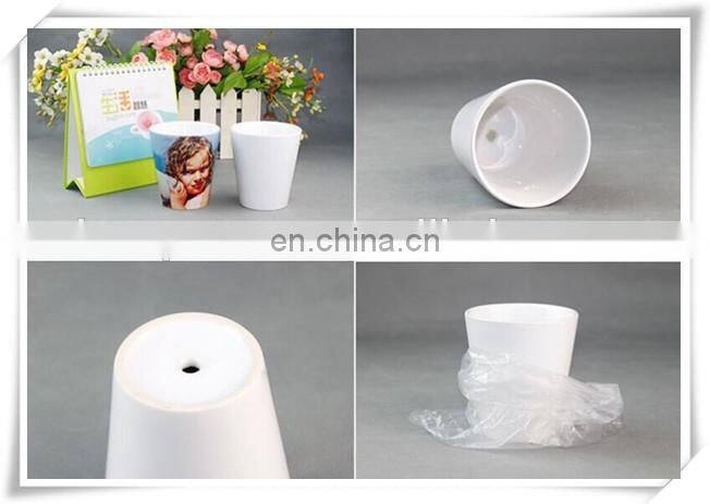 kARI New Design Sublimation Ceramic Hollow-Out Flower Pots